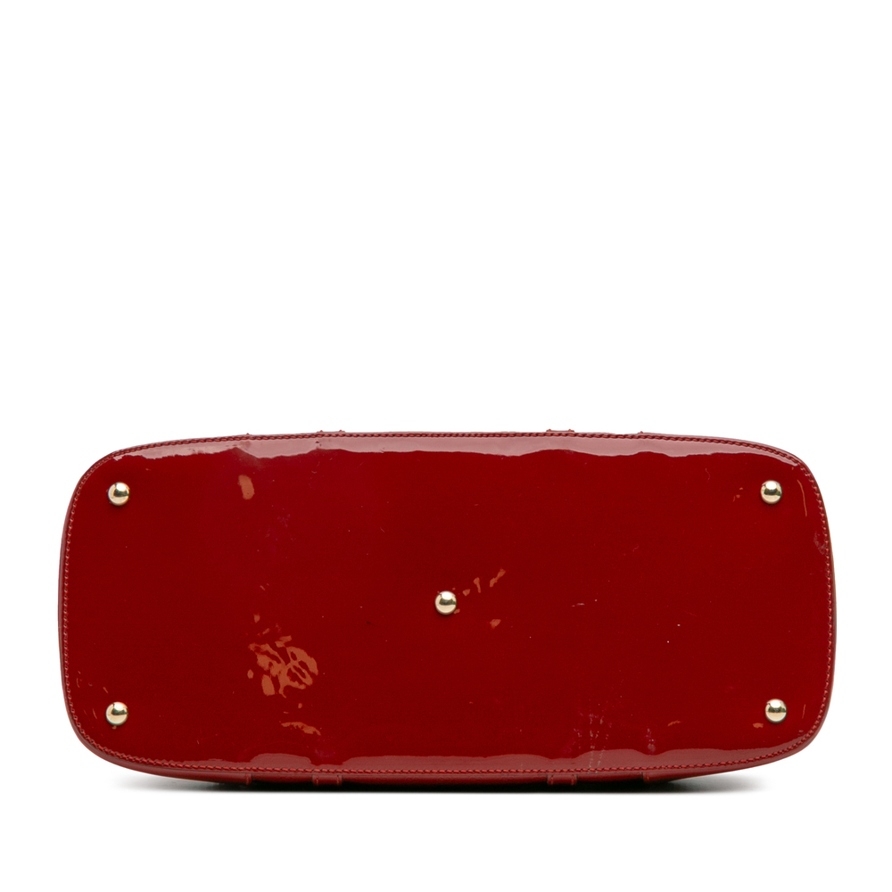 Pre-Loved Gucci Large Microguccissima Patent Nice Dome Top Handle Bag - Picture 3 of 12